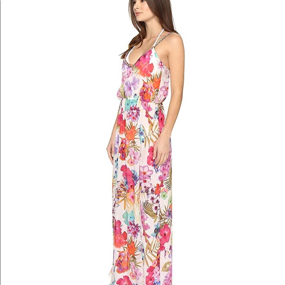 Nicole Miller Dresses & Skirts - Nicole Miller – Floral Print Sleeveless Maxi Dress
